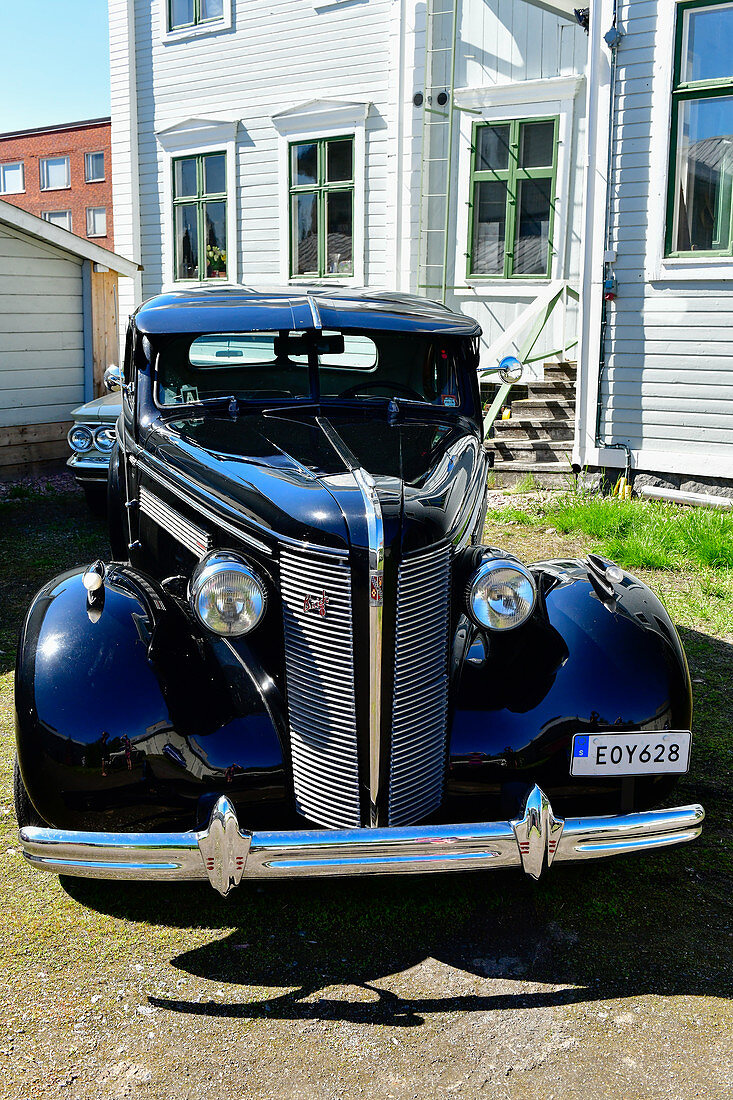 Alte Buick Gangster-Limousine, Oldtimer, Haparanda, Norrbottens Län, Schweden