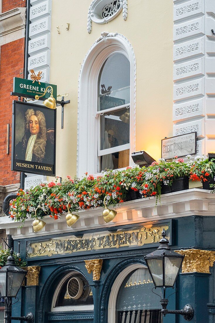 United Kingdom, London, Bloomsbury area, Tavern Museum, pub