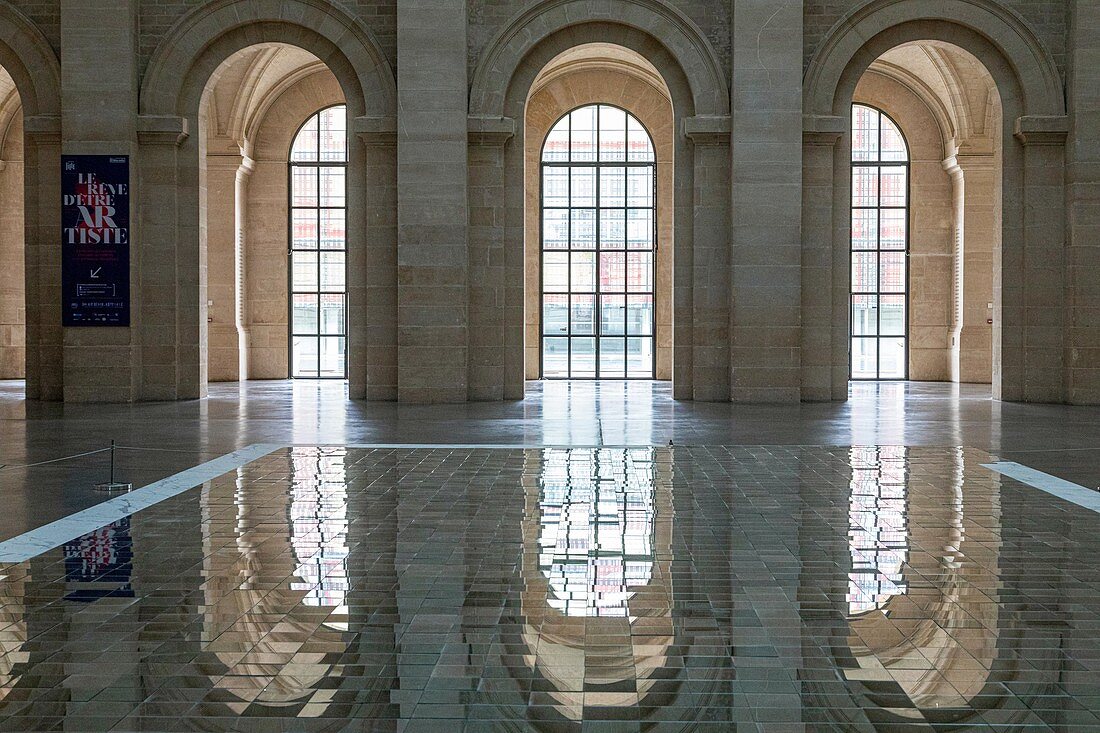 Das Atrium, der Palast der Schönen Künste, Lille, Nord, Frankreich