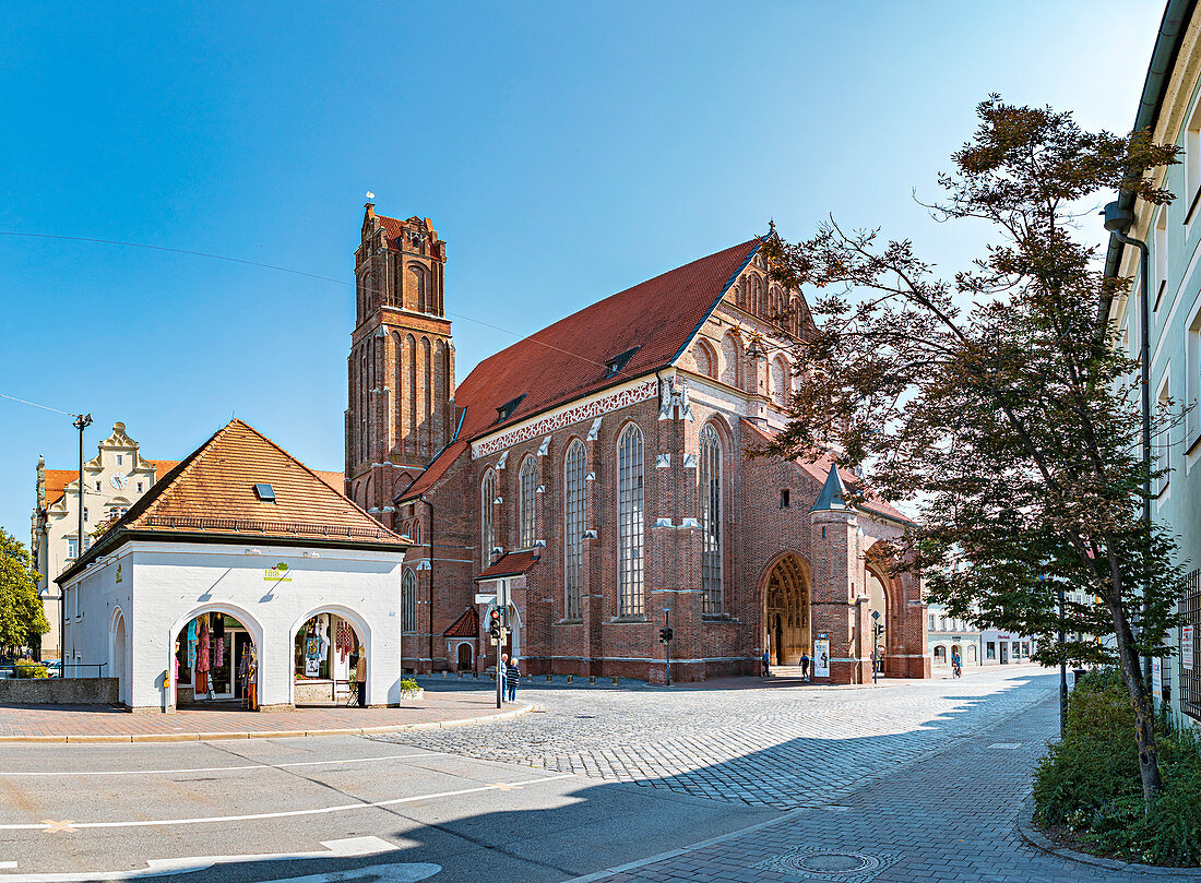 Heiliggeistkirche in Landshut, Bayern, Deutschland