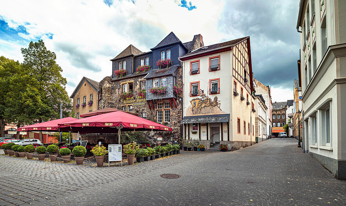 Weinhaus Römerburg in Boppard, Rheinland-Pfalz, Deutschland
