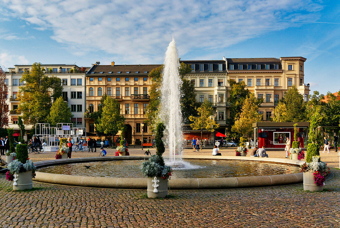 Luisenplatz, Potsdam, Land Brandenburg, Deutschland