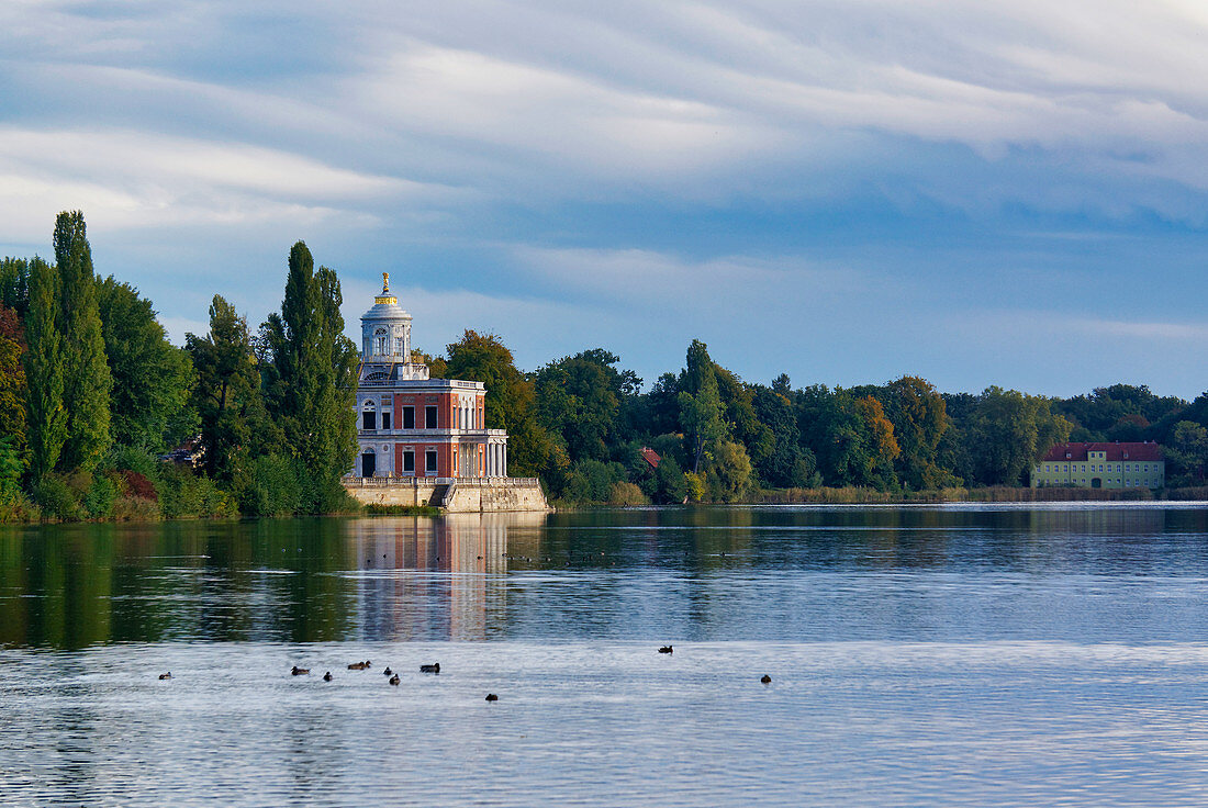 Heiliger See, Mamorpalais, Gruenes Haus, Potsdam, Brandenburg State, Germany