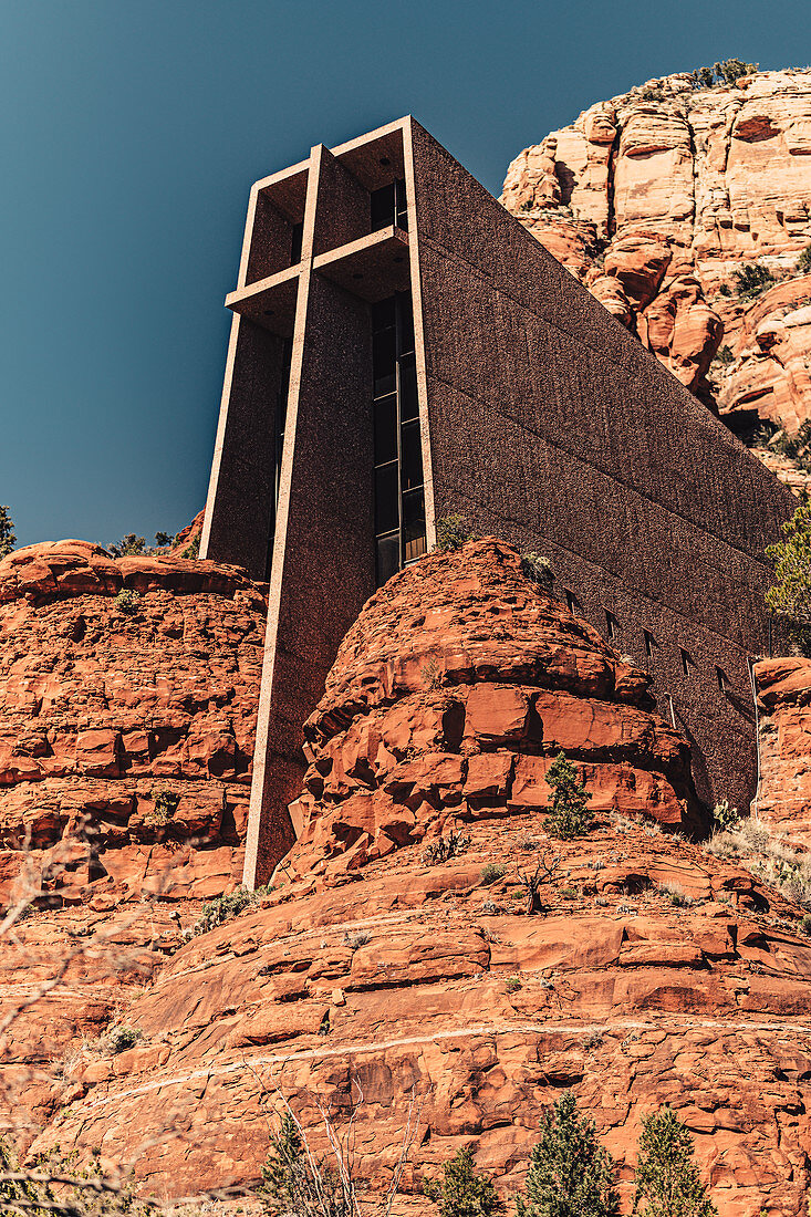 Chapel of the Holy Cross, Sedona, Arizona, USA, North America, America