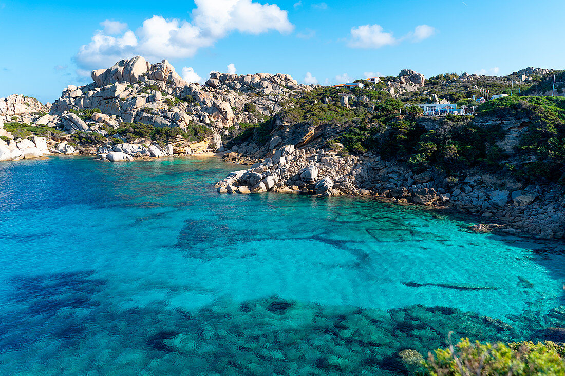 Cala Spinosa, Capo Testa, Santa Teresa di Gallura, Sassari province, Sardinia, Italy, Europe.