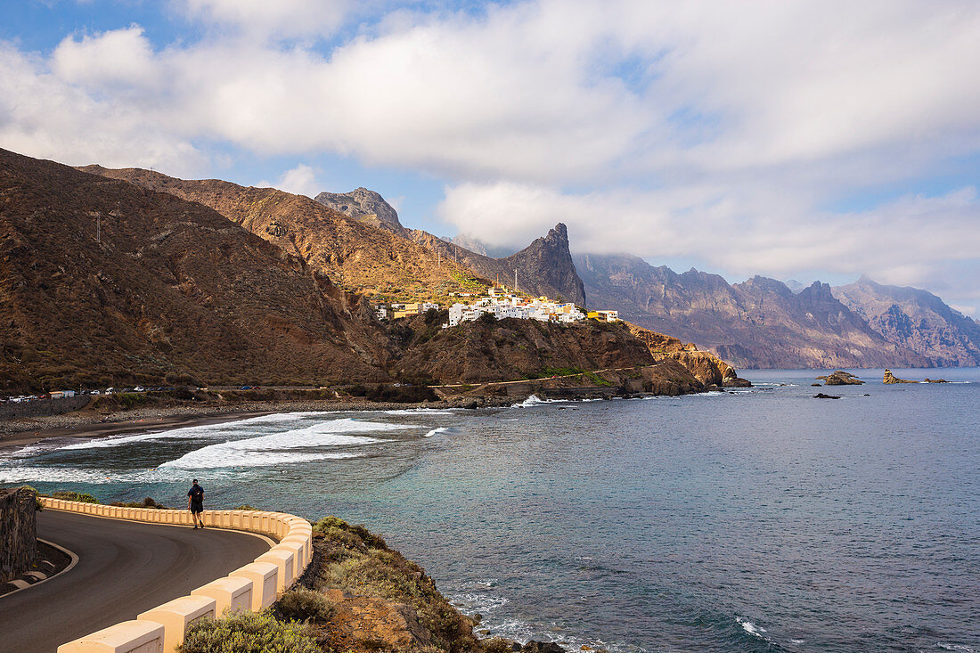 Spain,Canary Islands,Tenerife,Anaga Rural Park,Almaciga