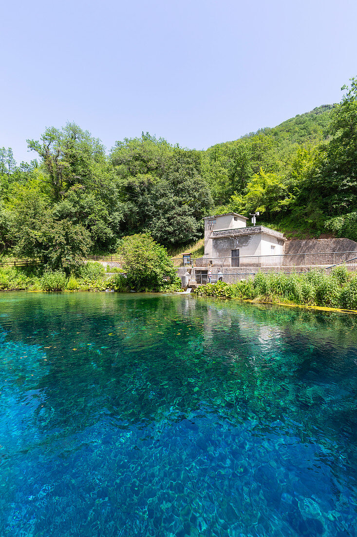 Fonte del Mercure Pollino National Park, Viggianello village, Potenza district, Basilicata, italy\n