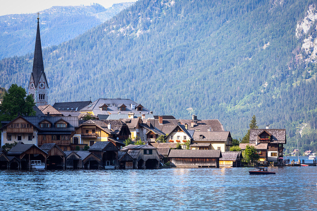 Hallstatt village, Upper Austria, Austria