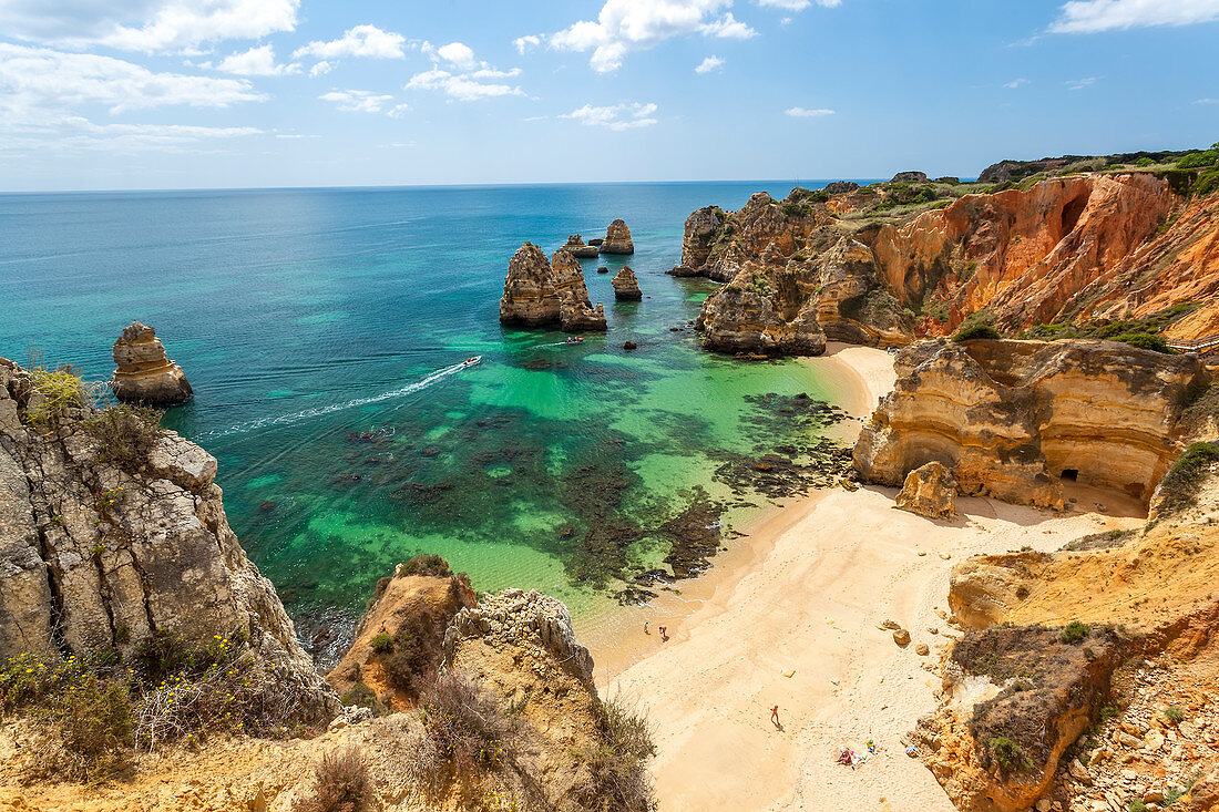 Praia do Camilo, Strand, Lagos, Algarve, Portugal