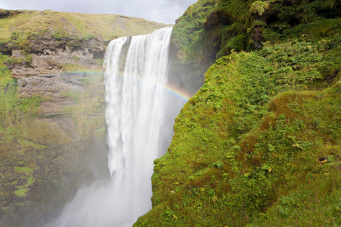 Skogafoss Wasserfall, Südküste, Island