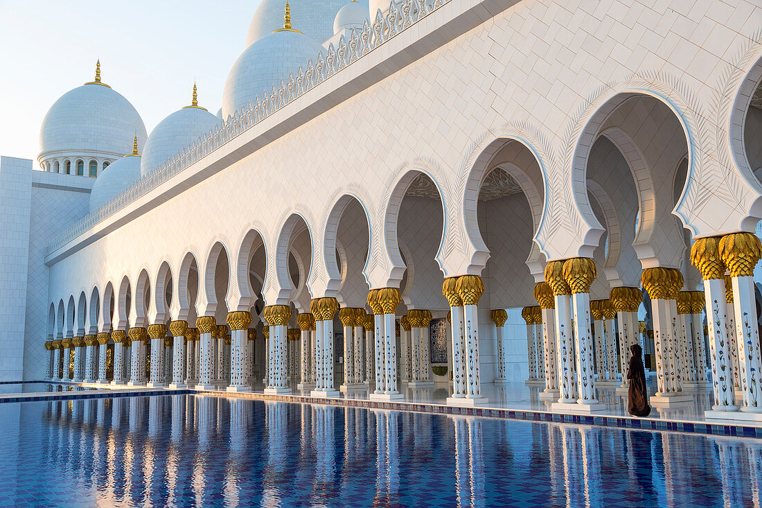 Scheich-Zayid-Moschee, Abu Dhabi, Vereinigte Arabische Emirate, Naher Osten