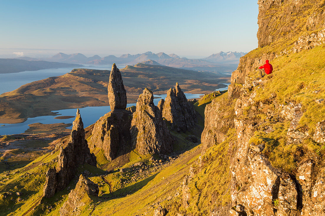 Der Old Man of Storr (Felsnadel), Trotternish Peninsula, Isle of Skye, Schottland, UK