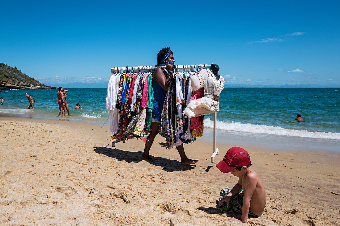 João-Fernandes-Strand, Armação dos Búzios, oft auch nur als Búzios bezeichnet, ist ein Ferienort und eine Gemeinde im Bundesstaat Rio de Janeiro, Brasilien.