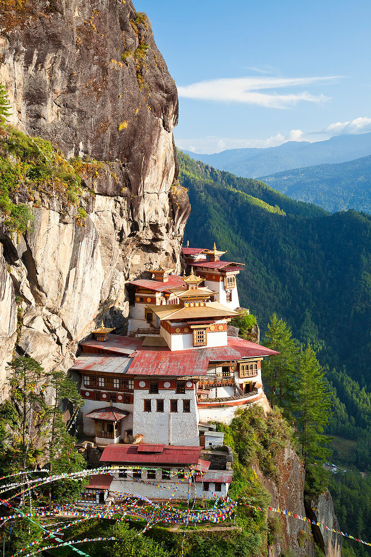 Tigernest-Tempel, Paro Valley, Bhutan