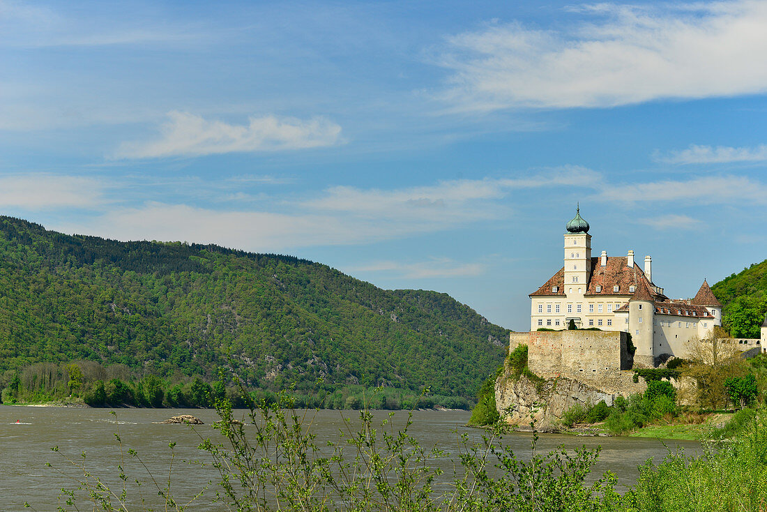Old monastery on the Danube in Schönbühel near Melk, Austria