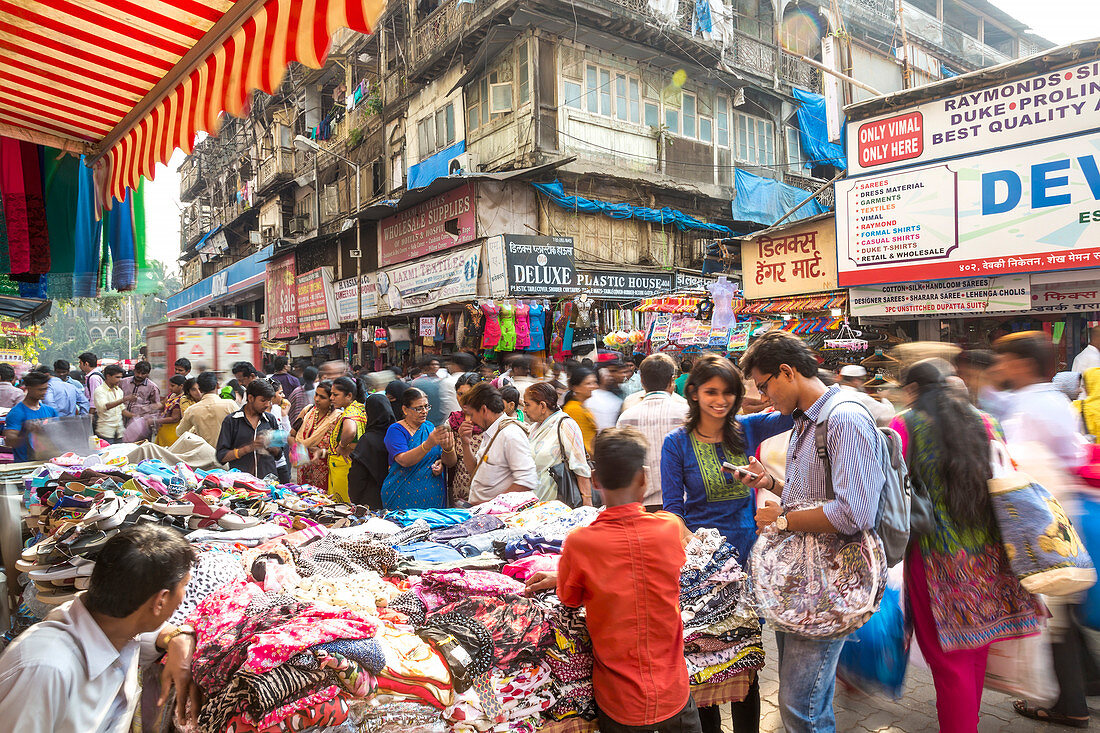 Crawford Marktgebiet, Mumbai, Indien