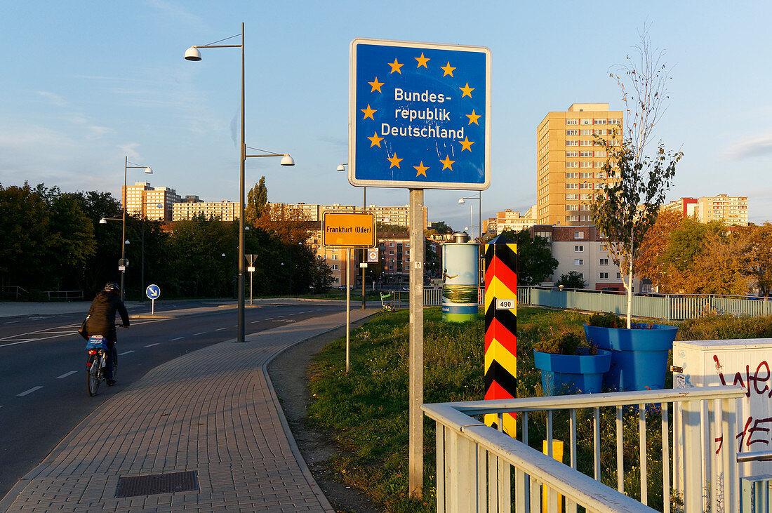 Frankfurt/Oder, Slubicer Straße, Land Brandenburg, Deutschland