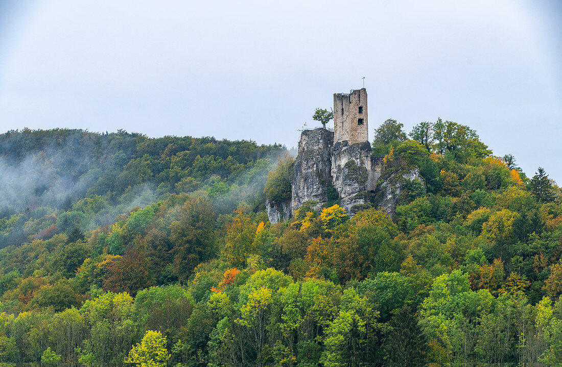 Burgruine Neideck, Wiesenttal, Franken, Bayern, Deutschland