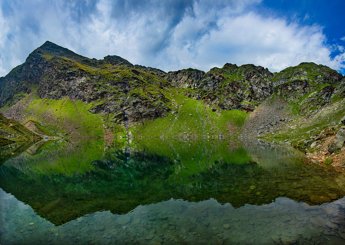 Naturpark Texelgruppe, das Gebiet der Spronser Seen, Grünsee, Südtirol, Italien