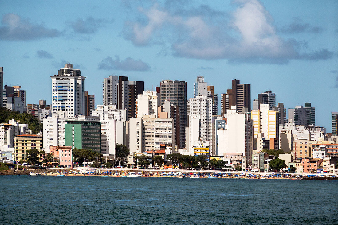 Skyline von Salvador de Bahia, Brasilien, Südamerika