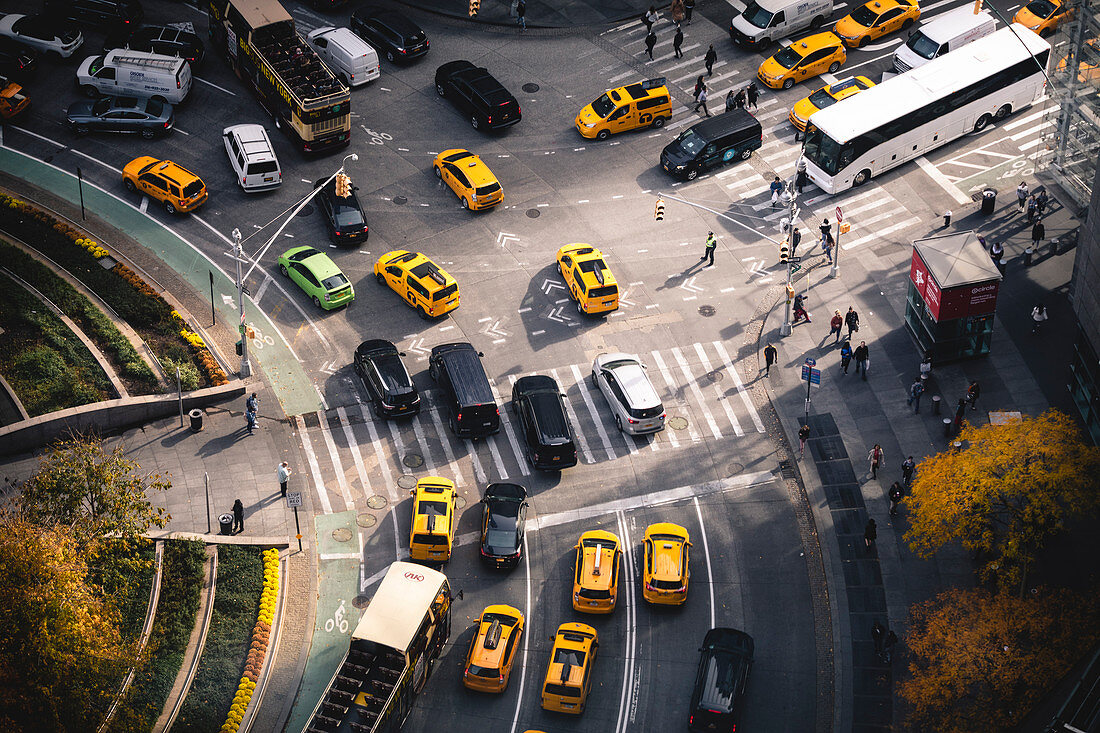 Columbus Circle, Manhattan, New York, USA