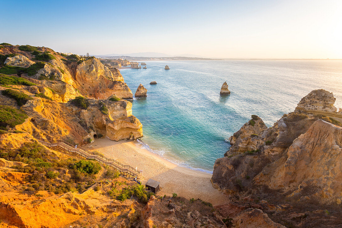 Praia do Camilo, Algarve, Southern Portugal.