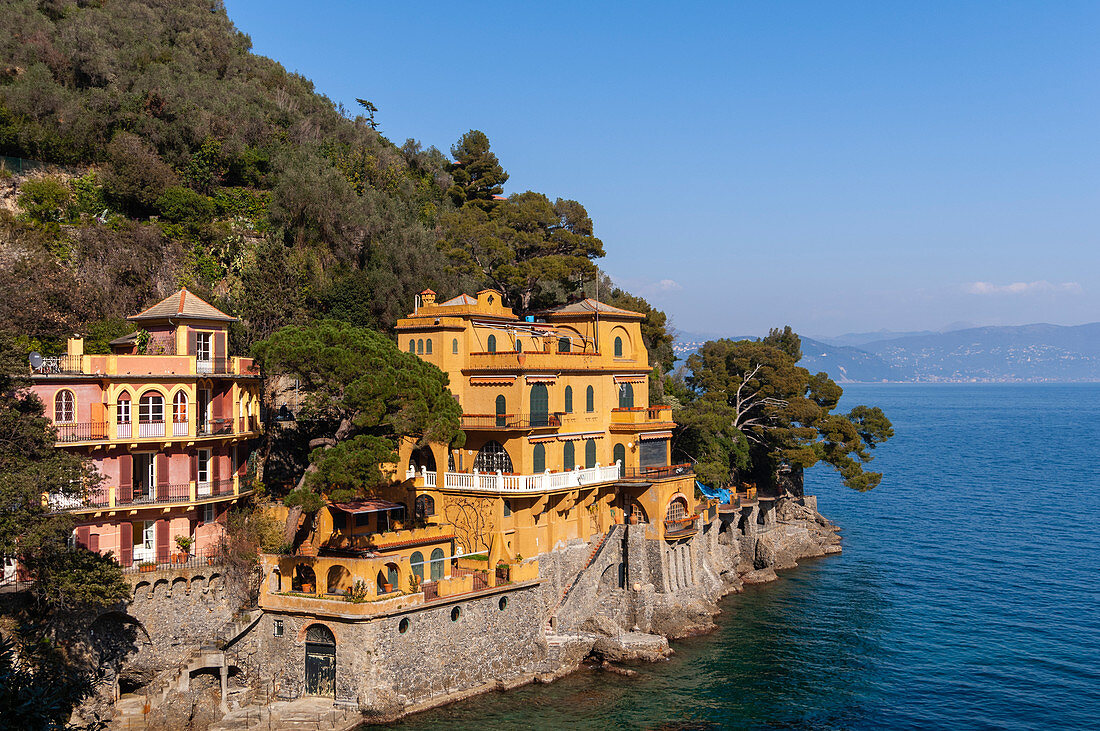 Portofino, Ligurien, Italien.