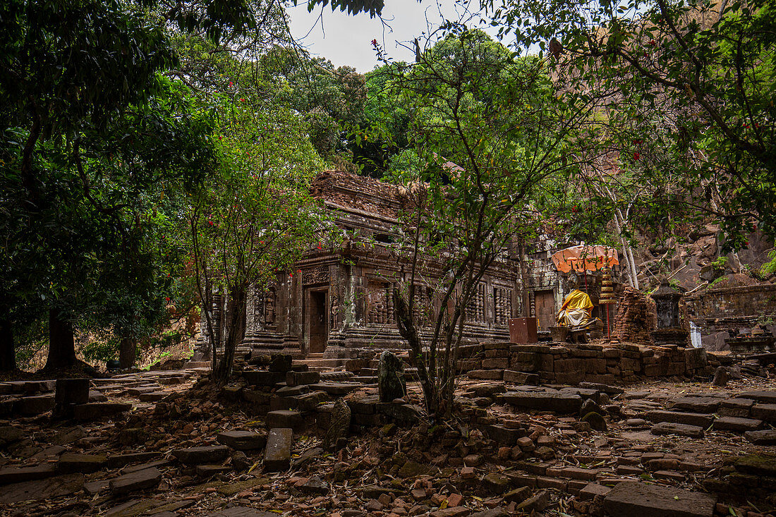 Vat Phou Tempel in Champasak, Laos, Asien