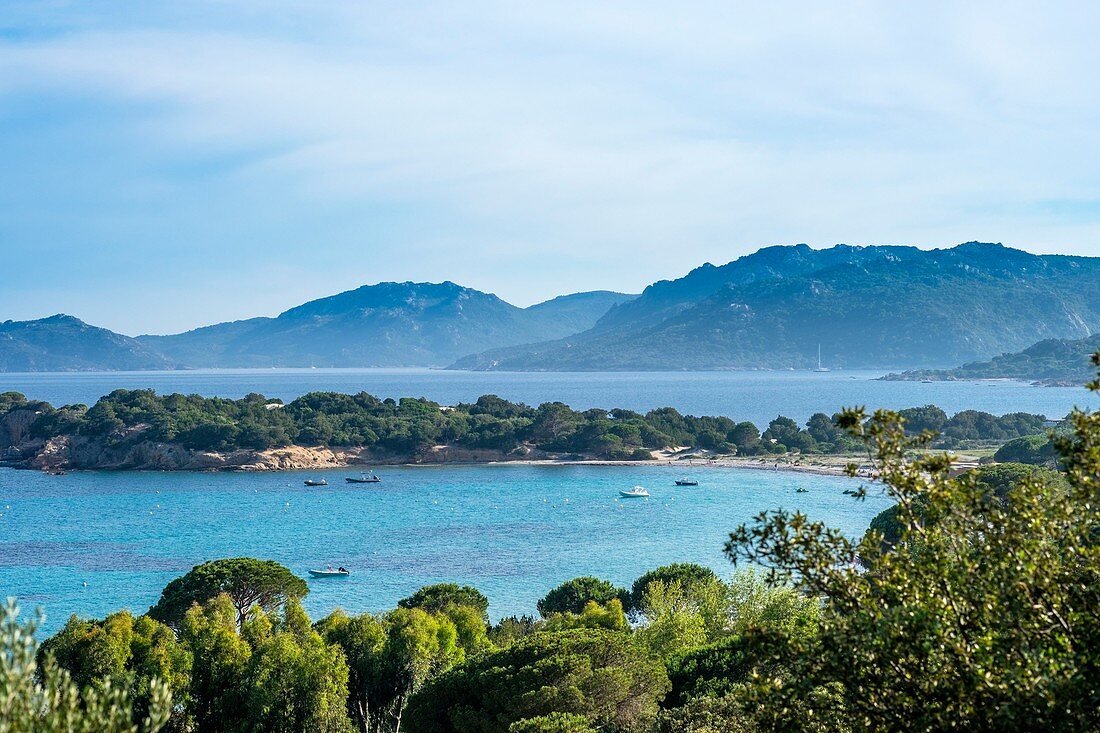 France, Corse-du Sud (2A), Porto-Vecchio, Palombaggia beach