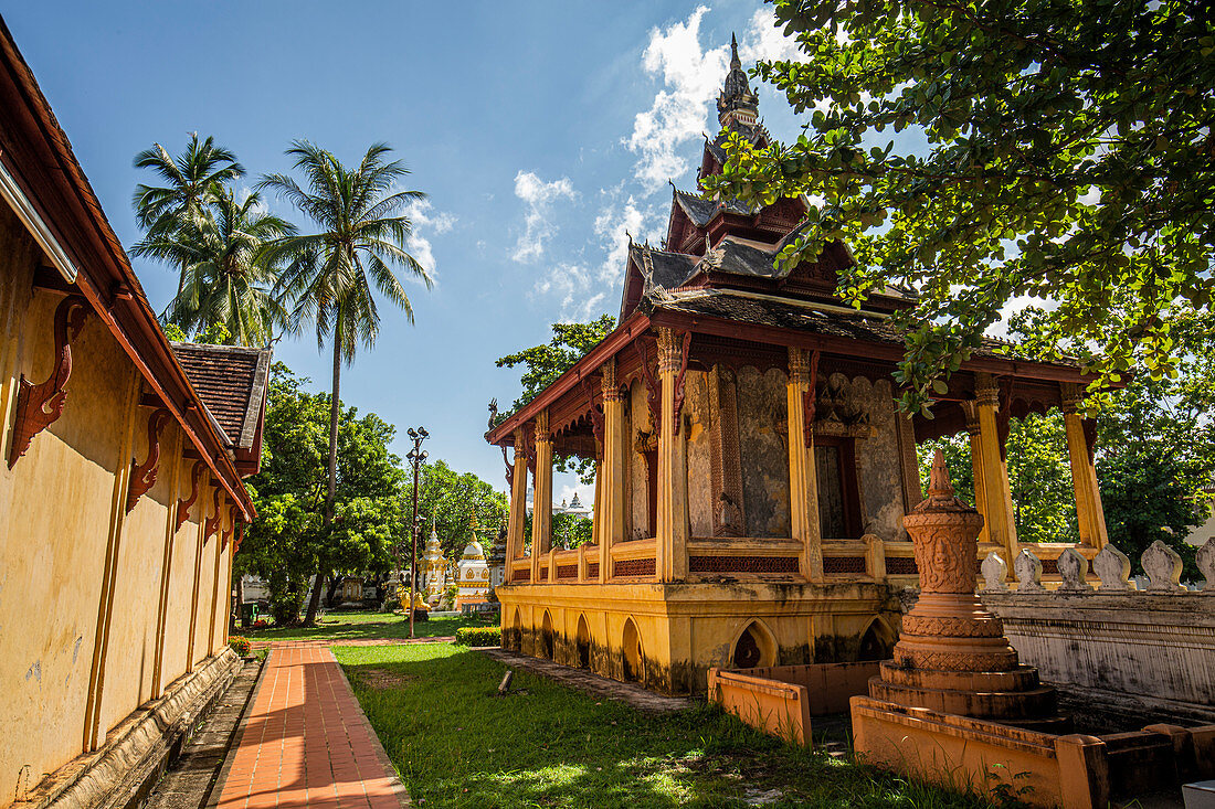Wat Si Saket Temple in Vientiane, Laos, Asia