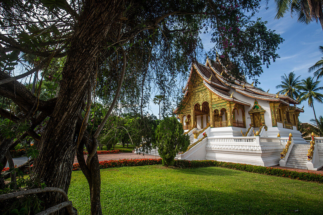 Königspalast Haw Pha Bang in Luang Prabang, Laos, Asien