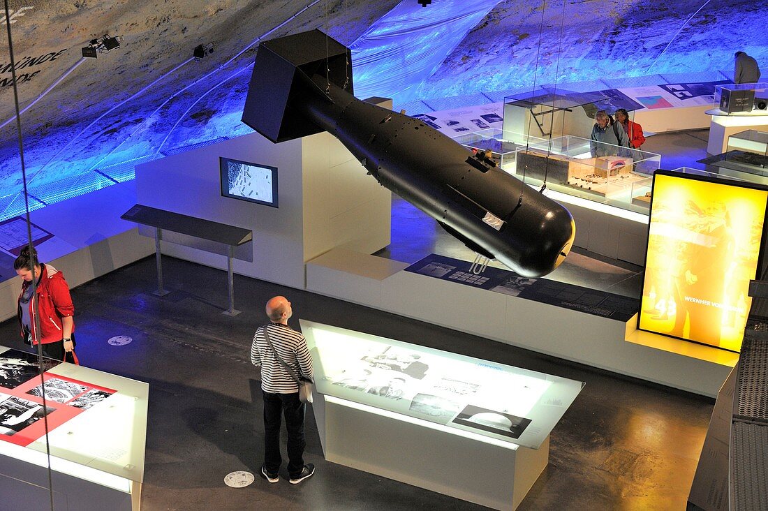 Frankreich, Pas de Calais, Helfaut, Museum von La Coupole, Atombombe