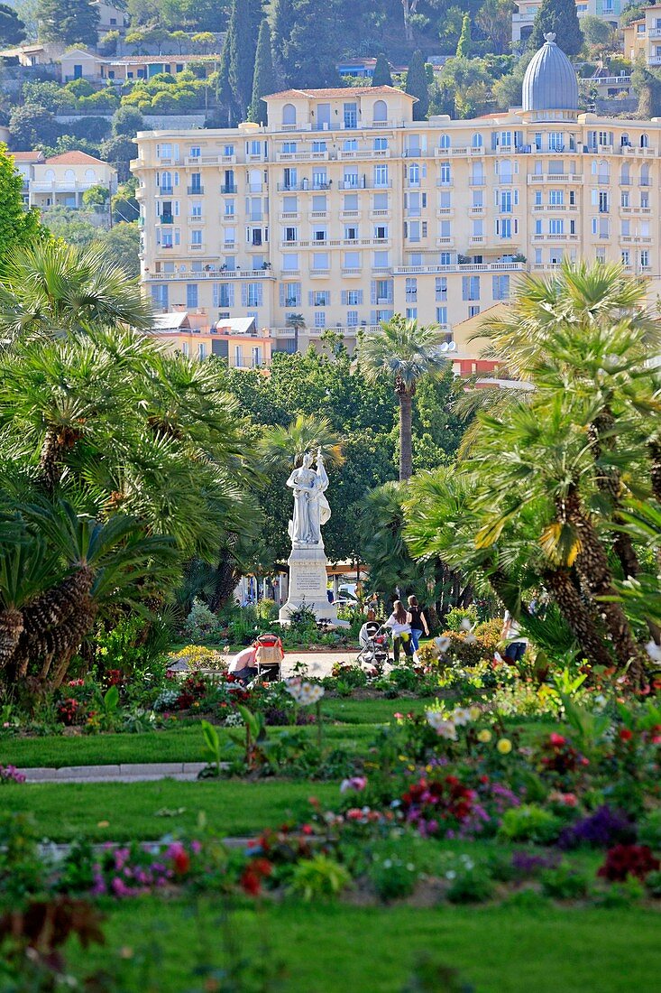 France, Alpes-Maritimes, Menton, garden Bioves