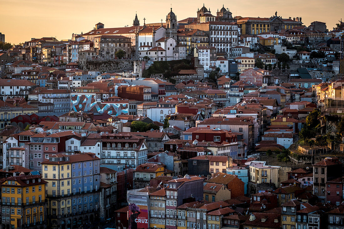 Blick auf die Altstadt von Porto, Portugal