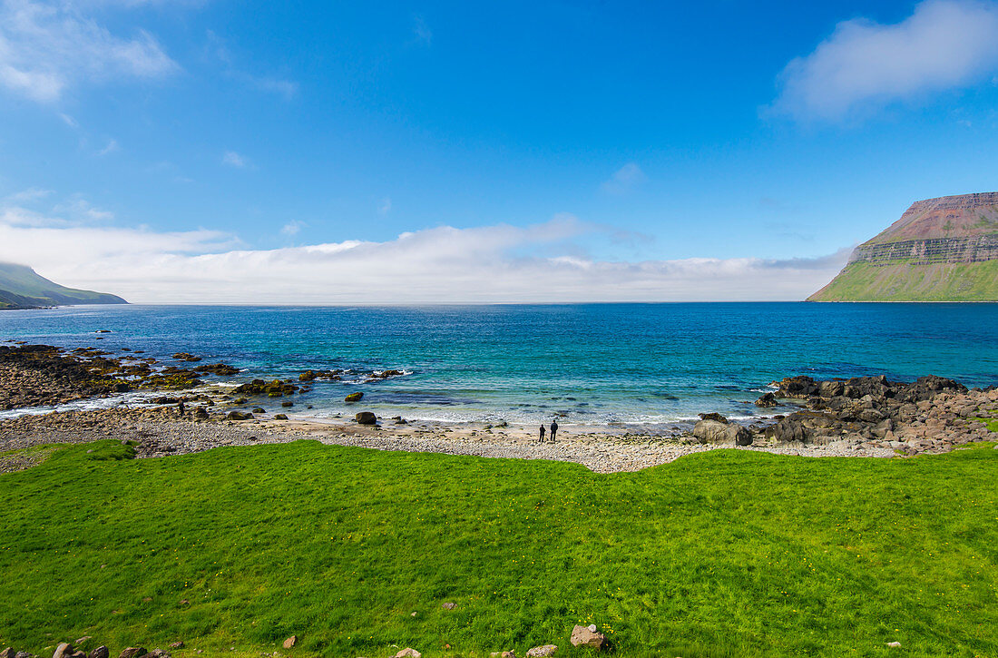 Sudureiri Strand. Westfjorde. Island