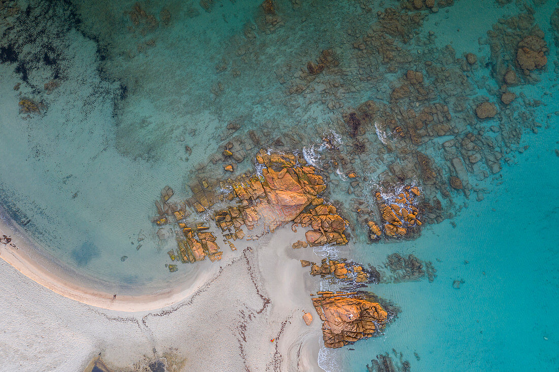 Berchida Beach in Siniscola, Nuoro, Sardinien, Italien