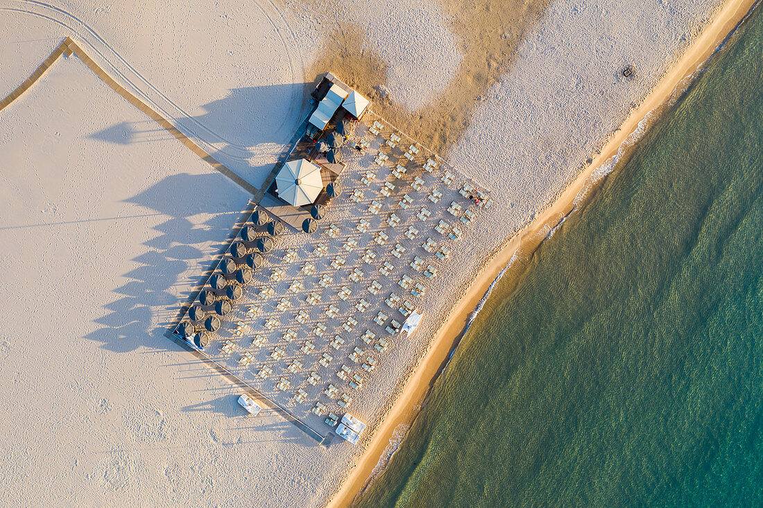 Su Giudeu Strand nahe Chia, Domus de Maria, Cagliari, Sardinien, Italien