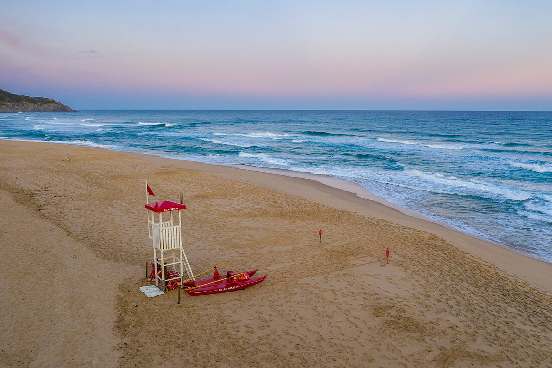 Scivu Strand nahe Arbus, Carbonia-Iglesias, Sardinien, Italien