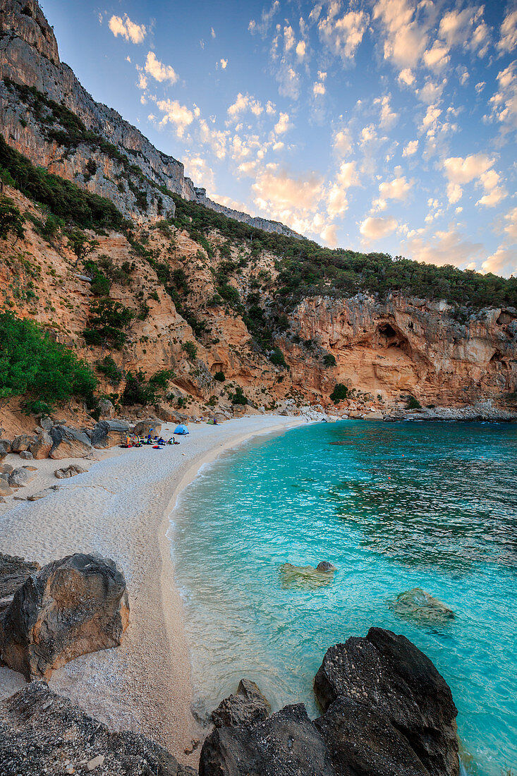 Italy, Sardinia island, Biriola beach at Orosei gulf, province of Nuoro