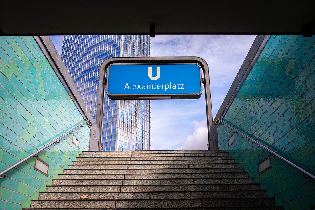 Alexanderplatz Bahnhof, Bezirk Mitte, Berlin, Deutschland