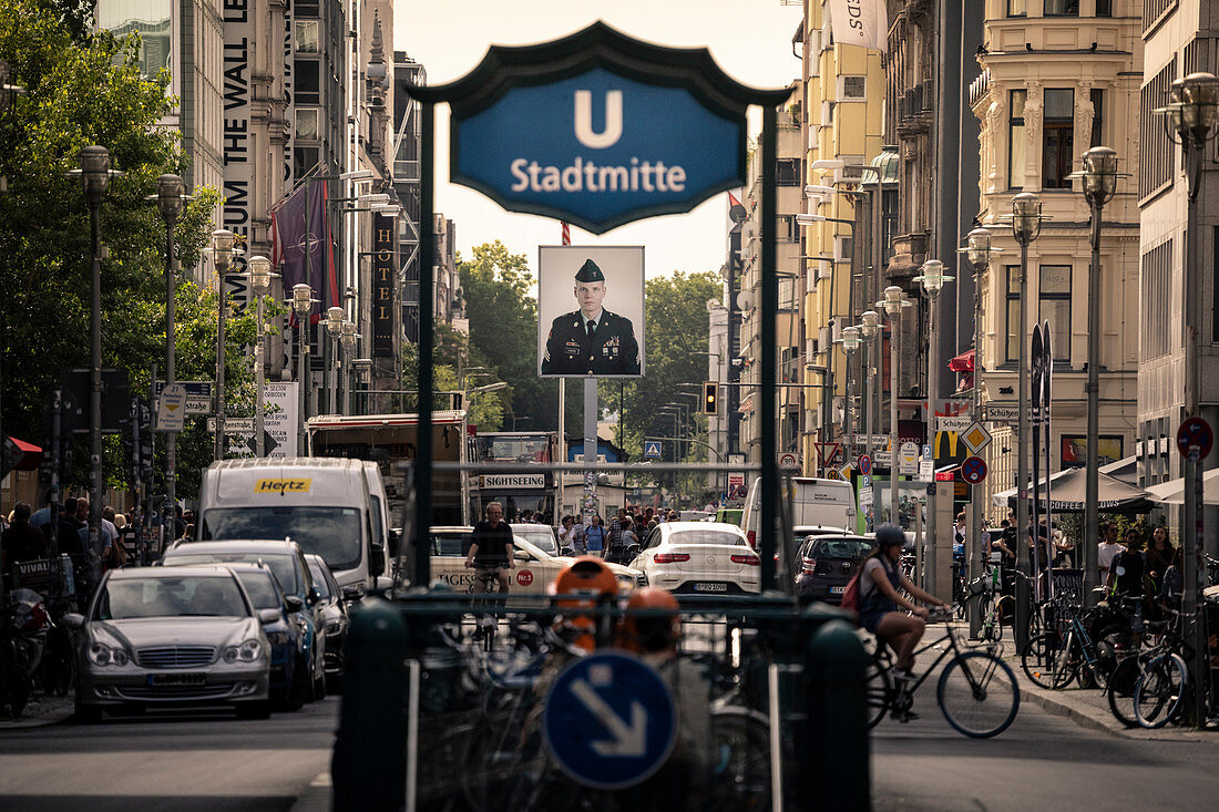 Checkpoint Charlie, Friederichstrasse, BErlin, GErmany