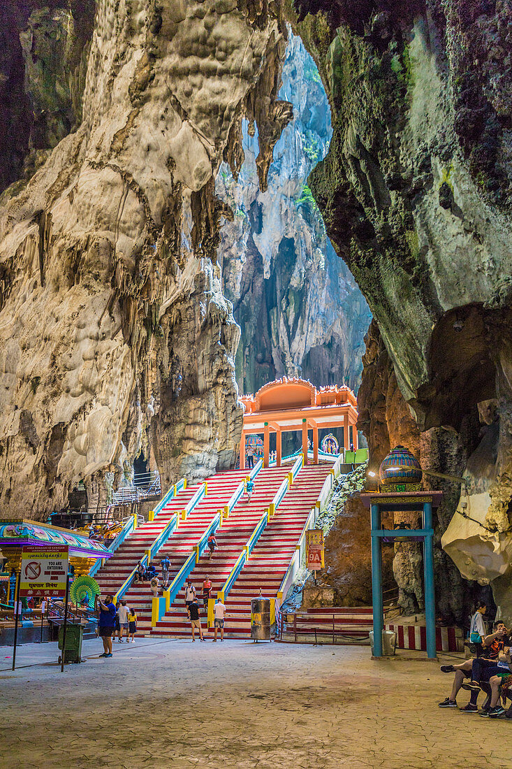 Cave temples at the Batu Caves, Kuala Lumpur, Malaysia, Southeast Asia, Asia