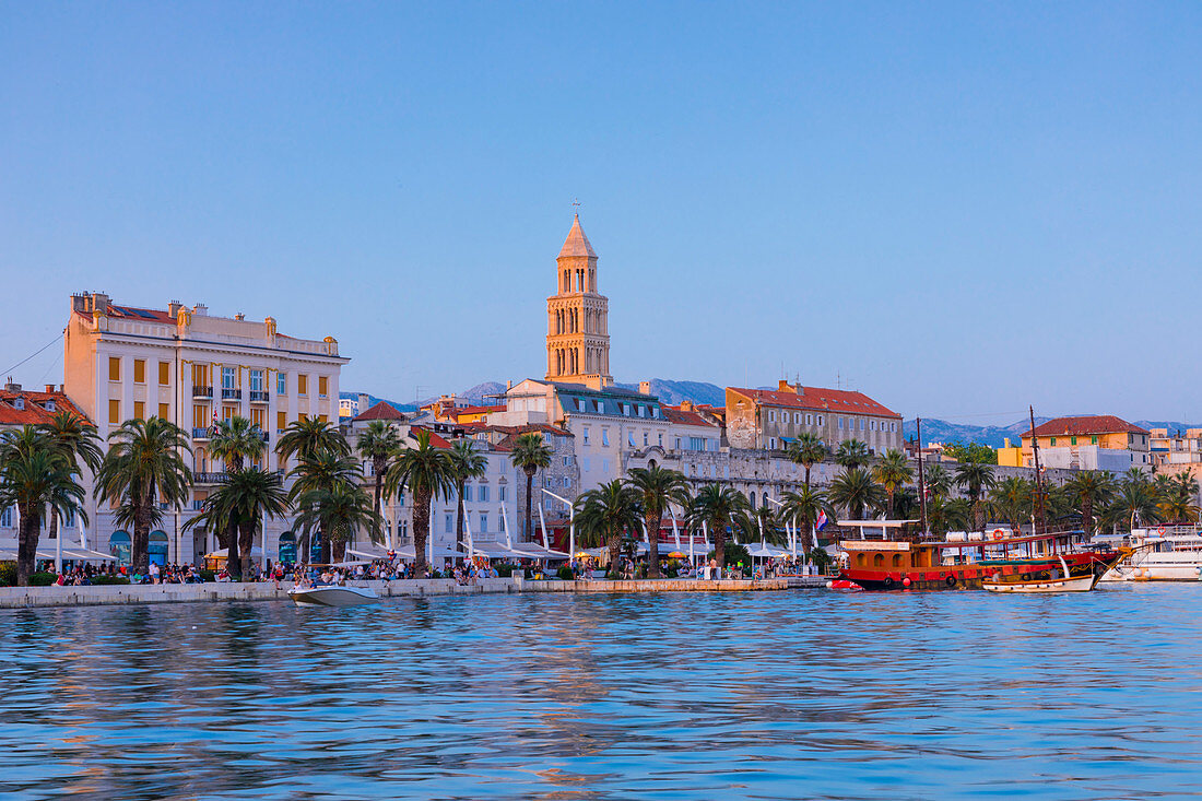 Split Harbour, Split, Dalmatinische Küste, Kroatien, Europa