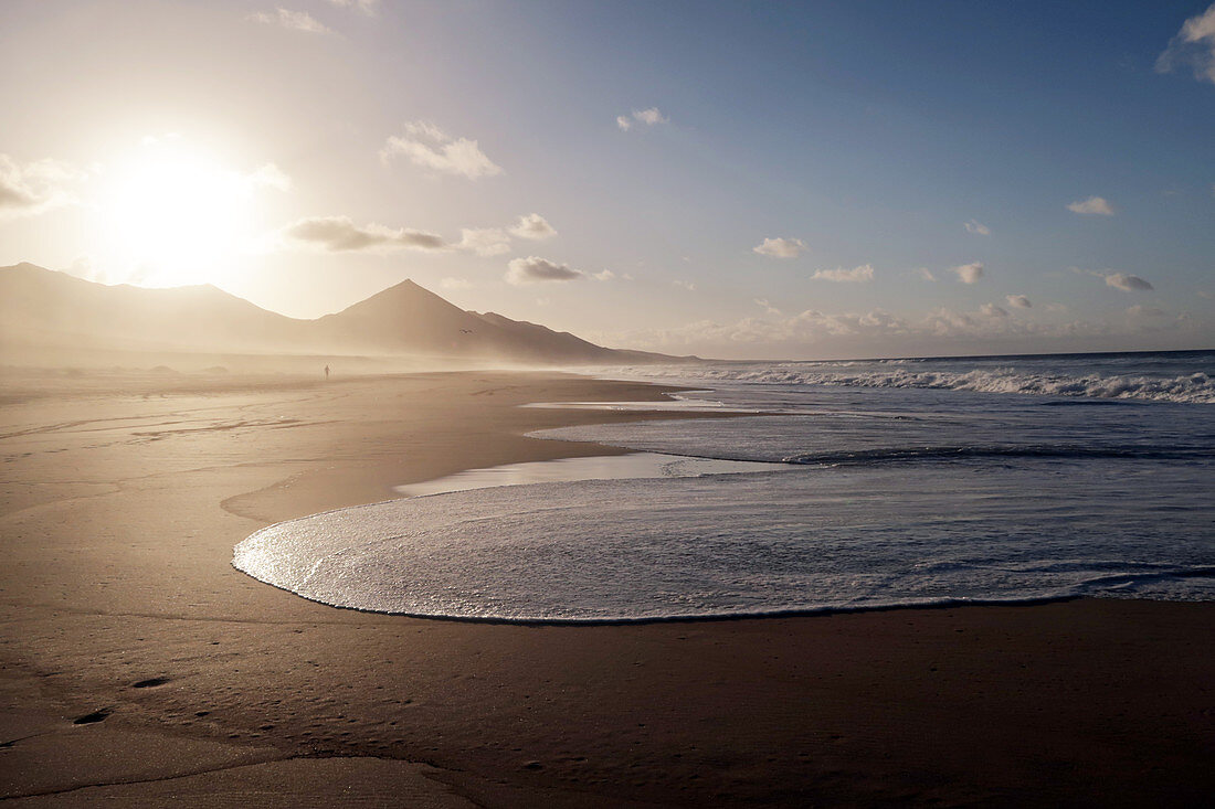 Beach in Fuerteventura, Canary Islands. Spain, Atlantic, Europe