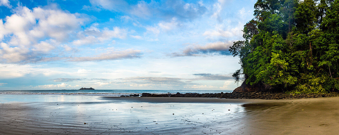 Playa Arco Beach, Uvita, Marino Ballena National Park, Puntarenas Province, Pacific Coast of Costa Rica, Central America