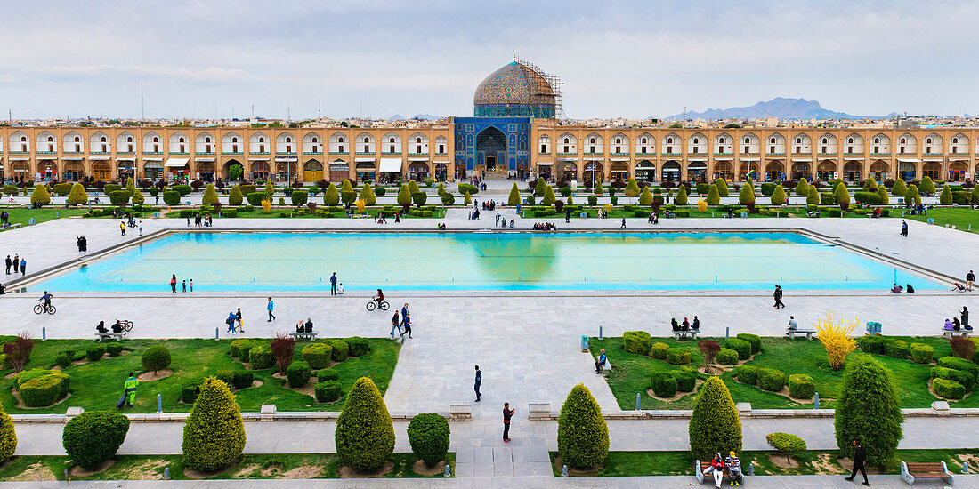 Sheikh Loftallah Mosque, Maydam-e Iman square, UNESCO World Heritage Site, Esfahan, Iran, Middle East