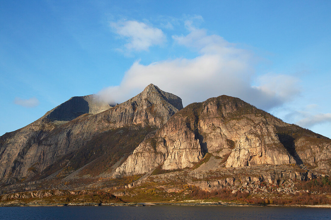 Fugloy (Fugloya) rock island, Soerarnoey, Nordland Province, Salten District, Norway, Europe