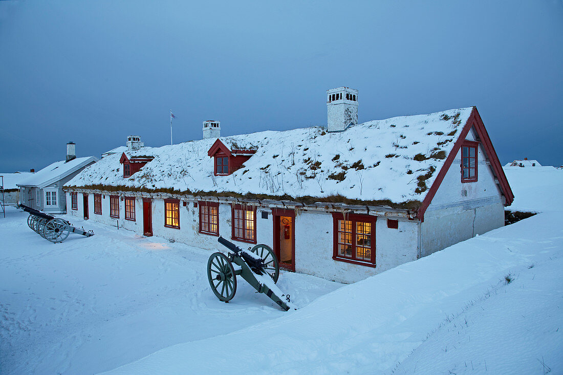 Festung Vardöhus festning in Vardö, Insel Vardöya, Barentssee, Provinz Finnmark, Norwegen, Europa