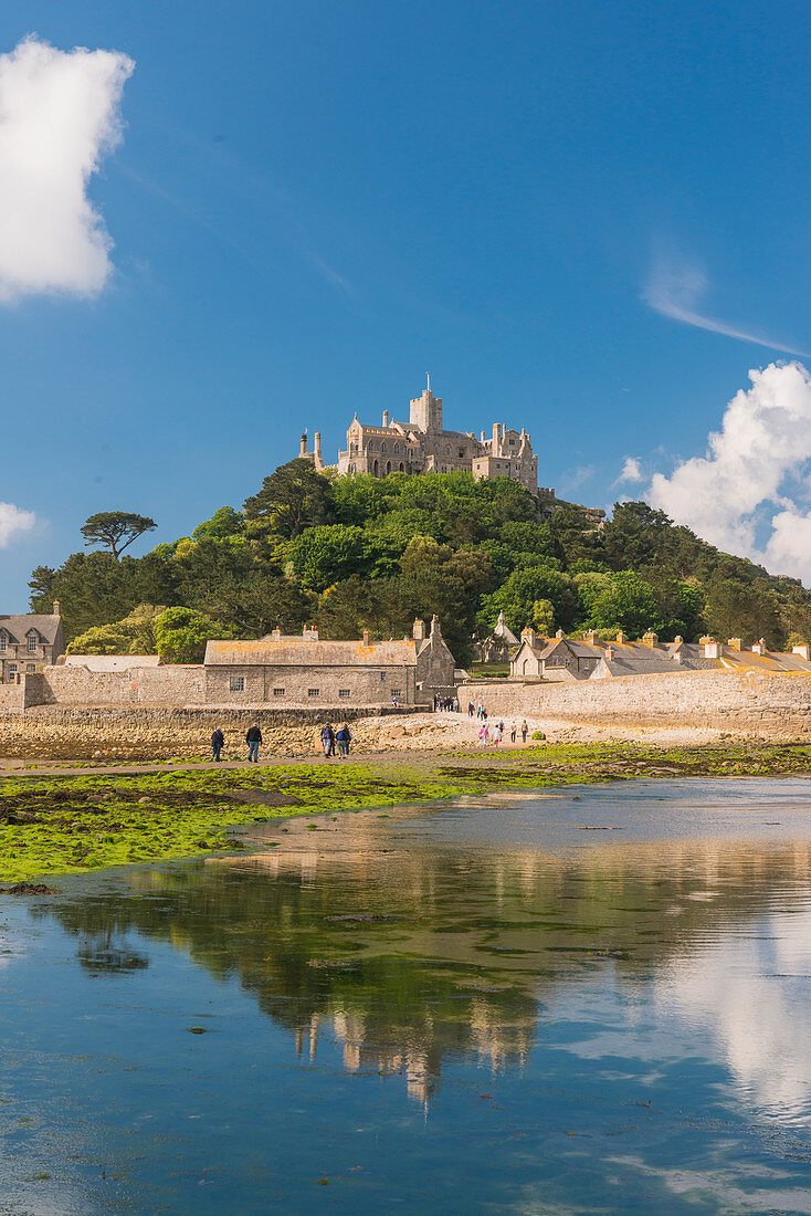 St. Michaelsberg, Marazion, Cornwall, England, Vereinigtes Königreich, Europa