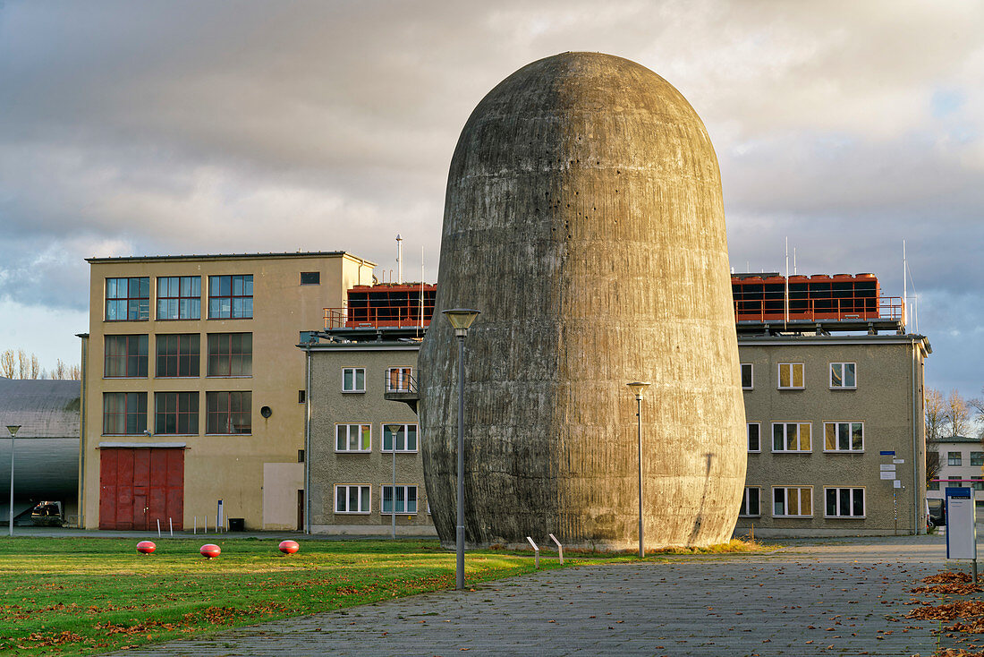 Trudelturm of the German Research Institute for Aviation in the Science Park Adlershof, City for Science, Berlin, Germany